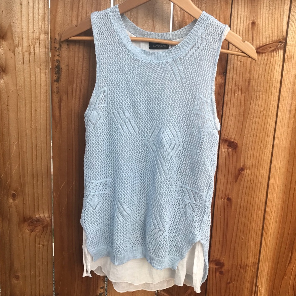 LOVE TOKEN Sleeveless Top